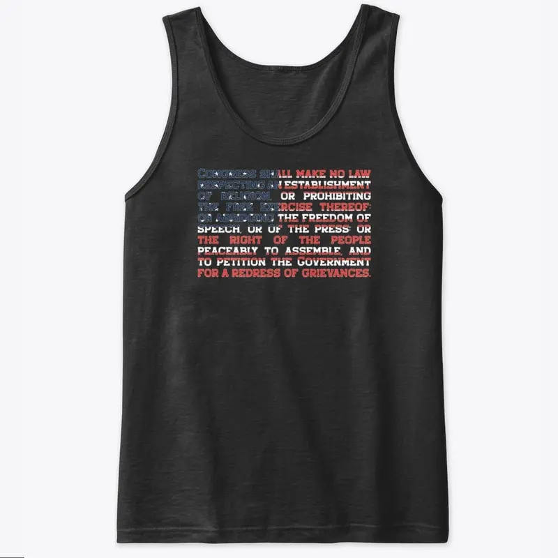 First Amendment Flag Tee